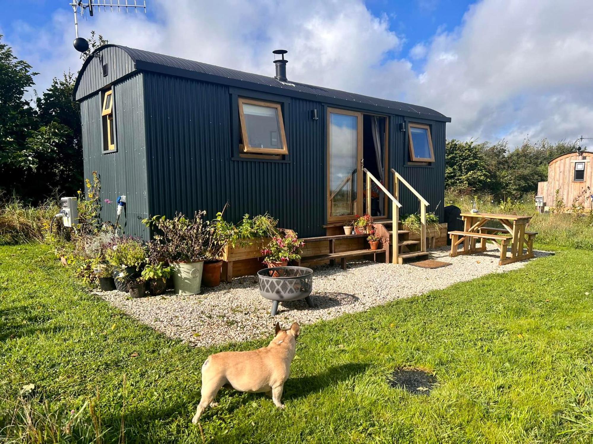 Luxury Shepherd Hut In The Peak District Bakewell Exterior foto